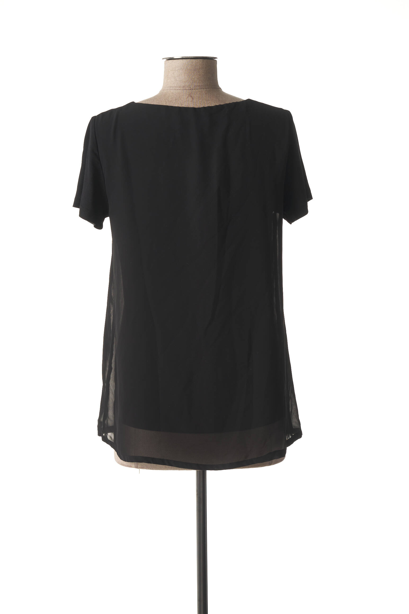 Menonove Chemisiers Maternite Femme couleur noir