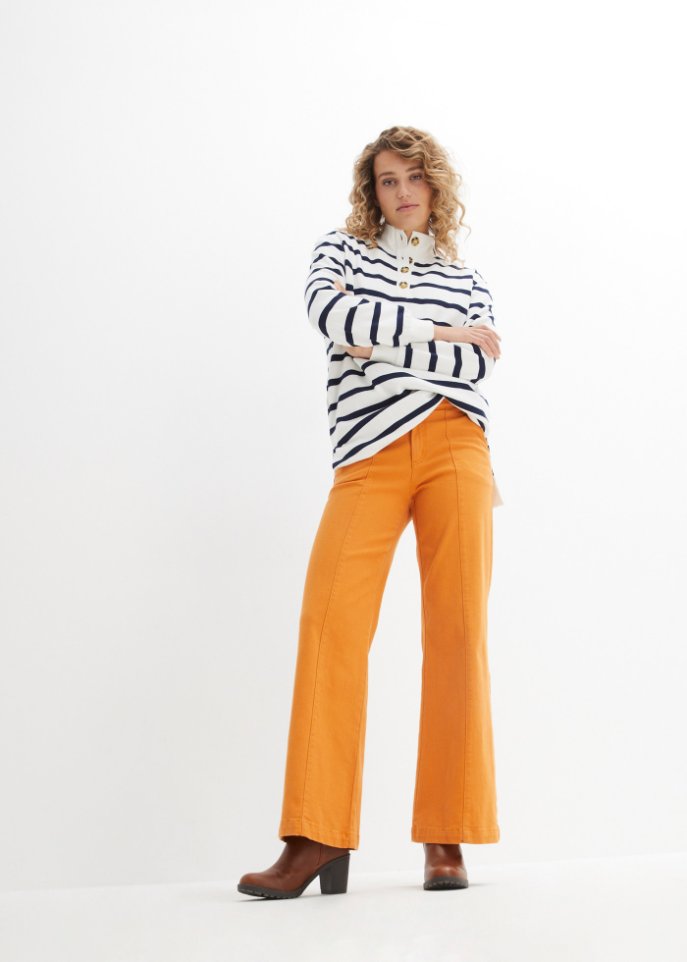 Stretch-Jeans, Wide