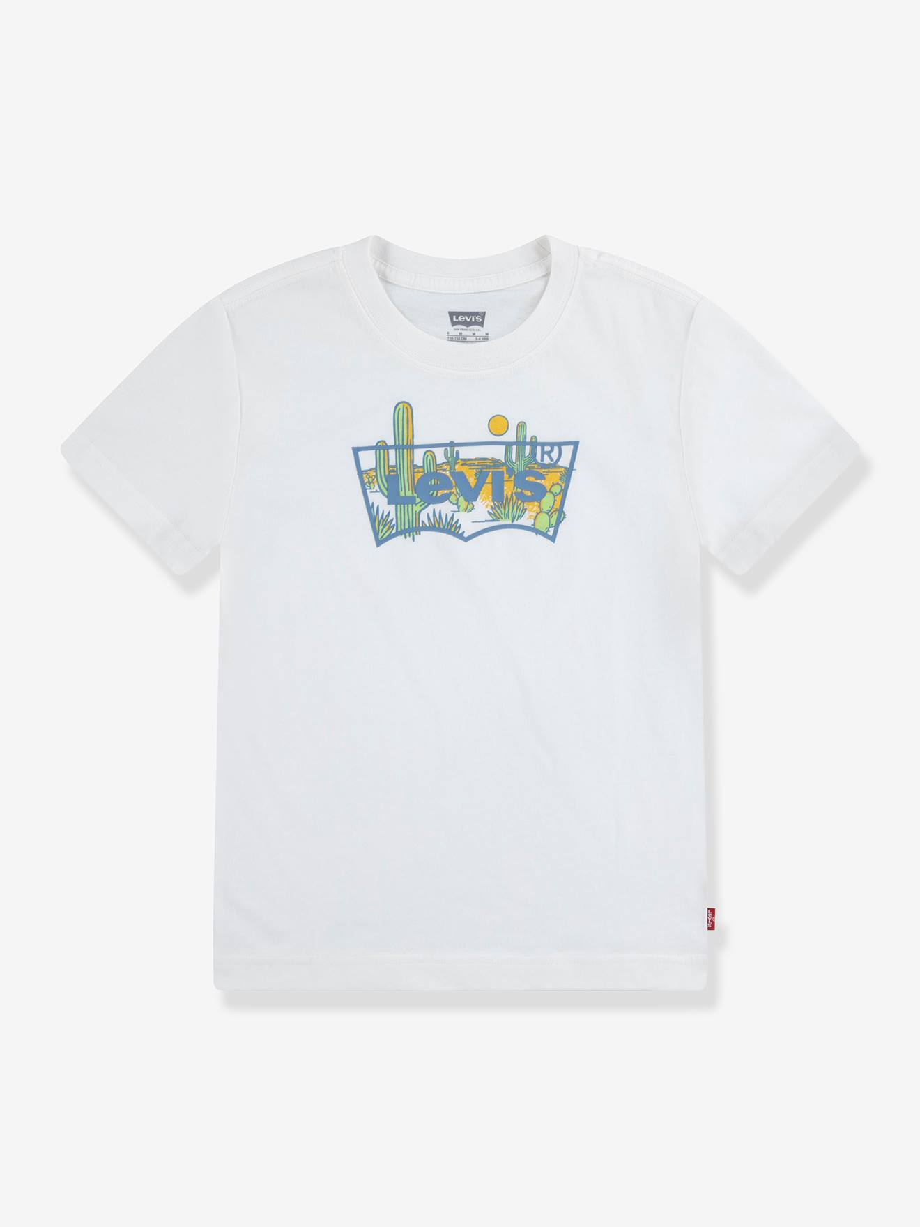 Levis Jungen T-Shirt mit Print Levi's, Bio-Baumwolle - graublau