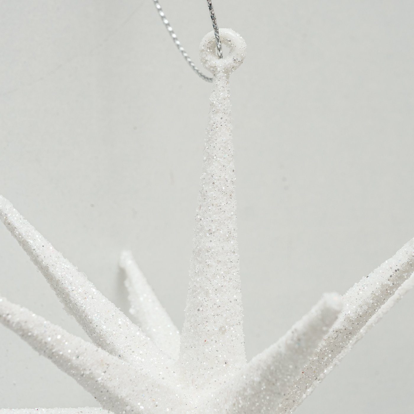 BOLTZE Christbaumschmuck Dekoanhänger Tove Stern Weiß 2er-SET