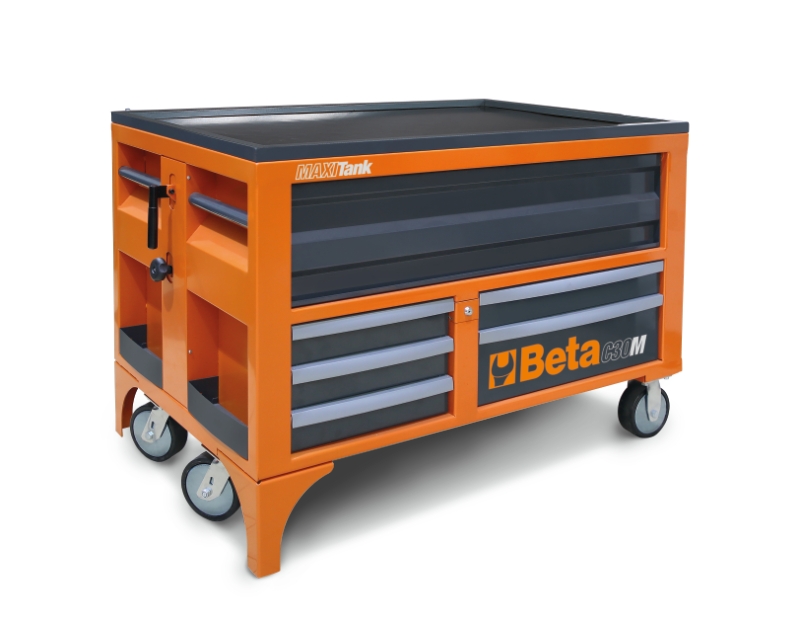 Beta 030000300 Bancada Móvel Maxitank - Laranja 200 kg