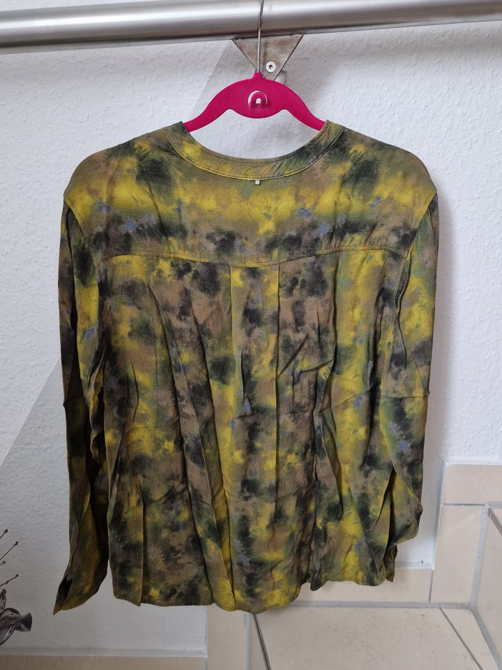 Camel Active Bluse in Khaki/ Gelb günstig kaufen M