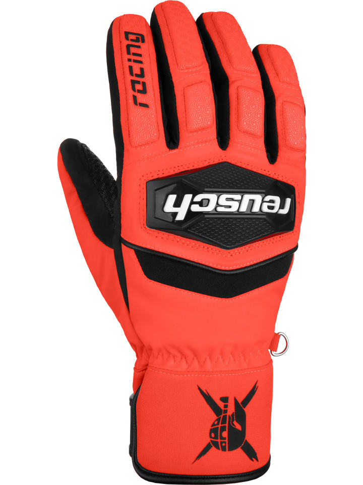 Reusch Fingerhandschuhe Worldcup Warrior R-TEX® XT in 7809 black / fluo red günstig kaufen