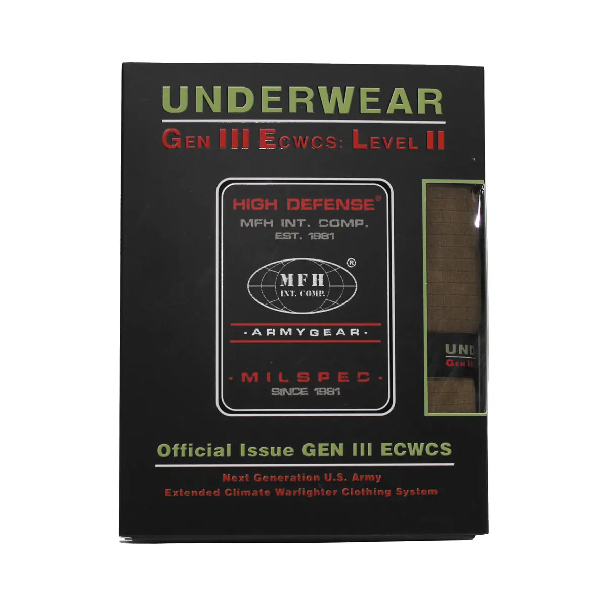 US Unterhemd Level II GEN III oliv