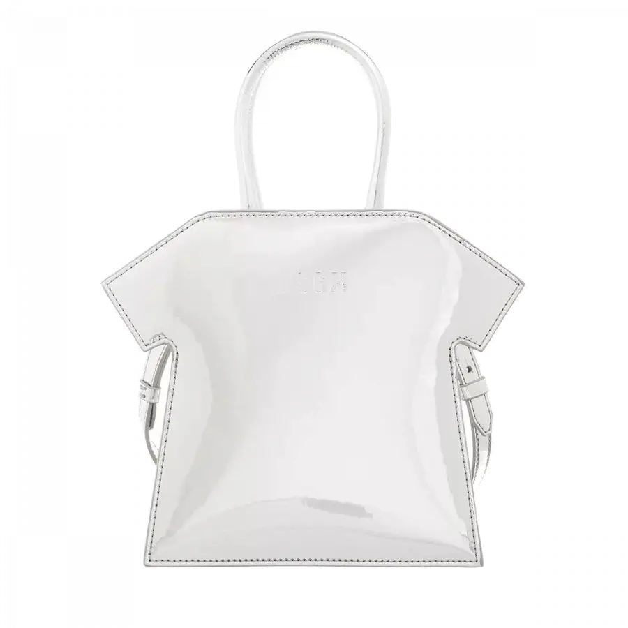 MSGM - Msgm Shoulder Bags Kunstleder Silver - silber