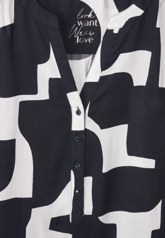 Street One Bluse mit grafischem Print