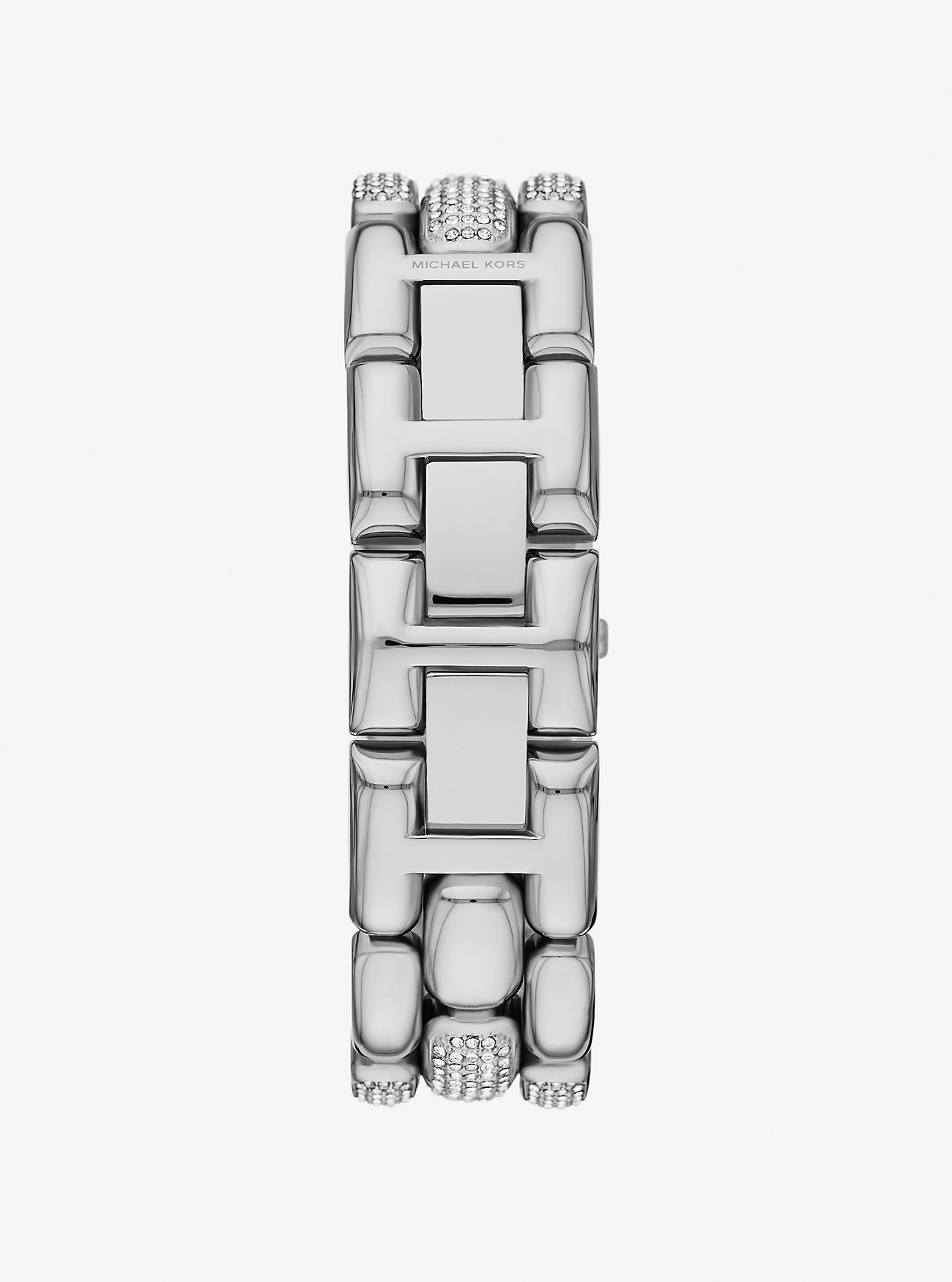 Mini Hally Pavé Silver-Tone Watch - SILVER
