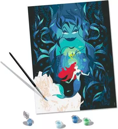 CreArt Ariel and Ursula - Malen nach Zahlen für Erwachsene