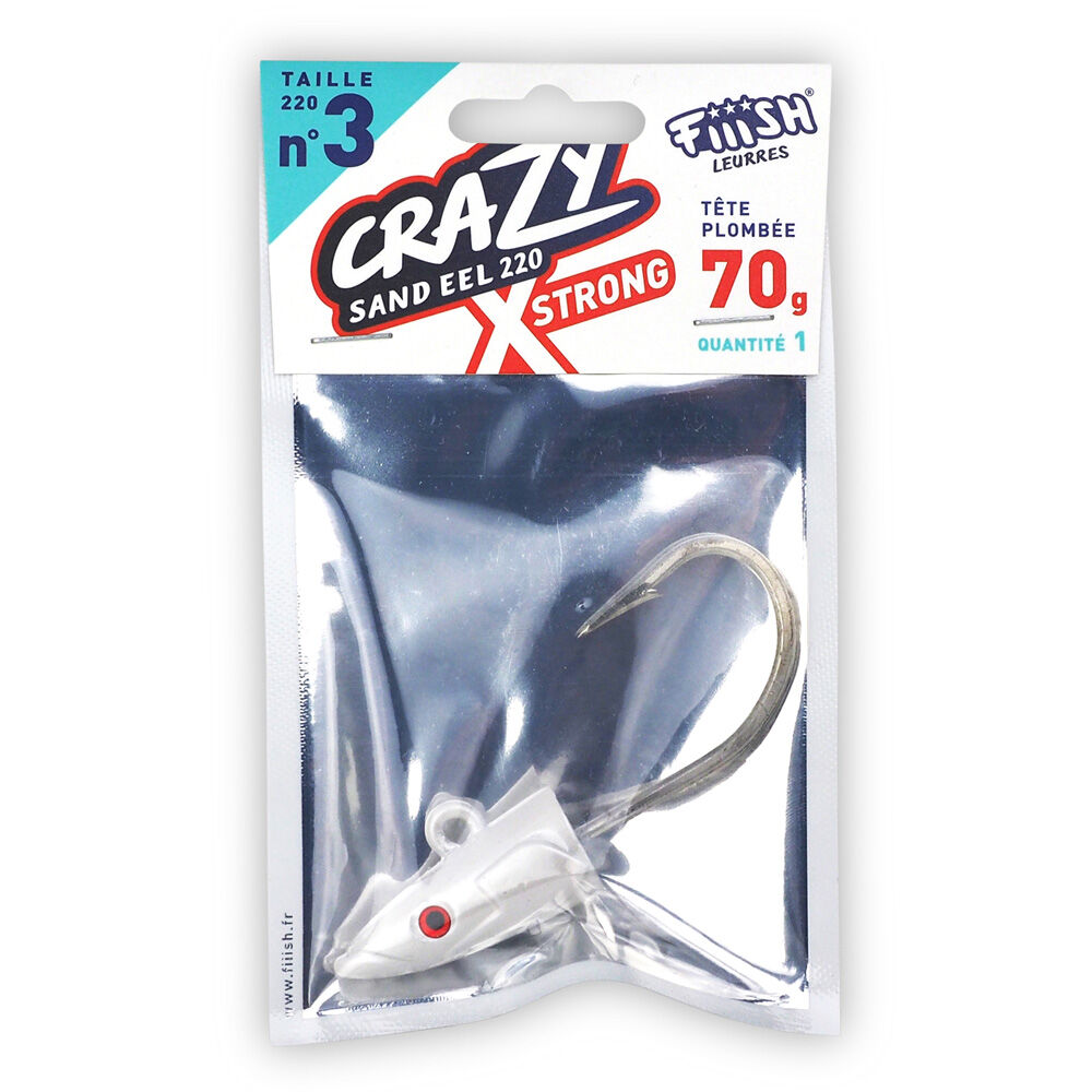 Фииш Crazy Sand Eel 220 X-Strong 70g џиг глава
