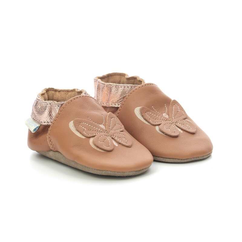 Chaussons cuir tannage vegetal Fly In The Wind