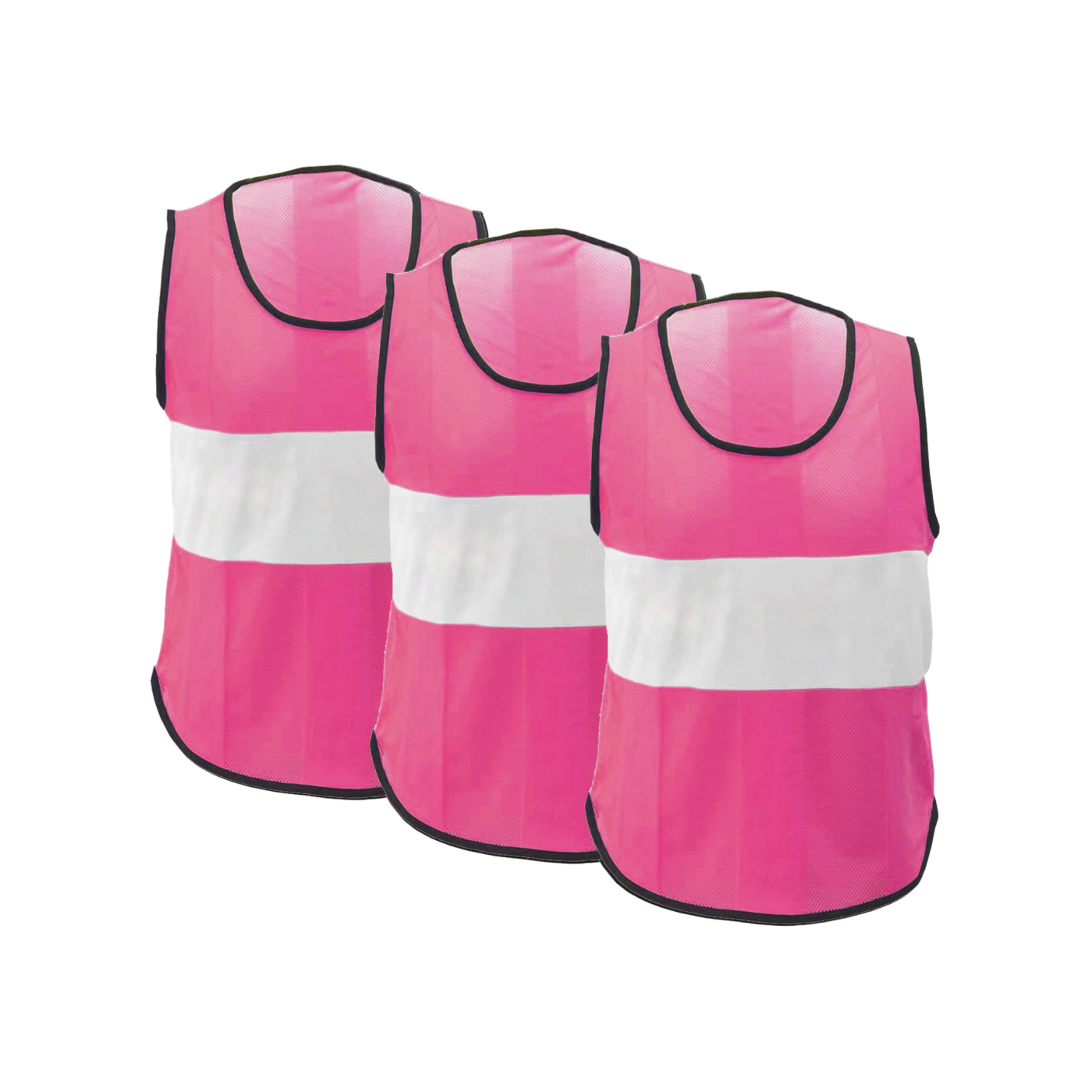 Cawila Trainingsleibchen TEAM 3er Set Pink