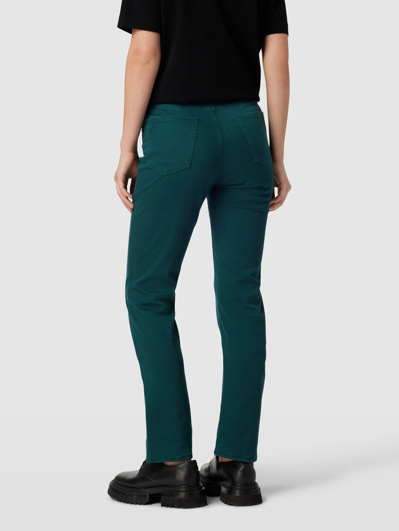 Hose im 5-Pocket-Design Modell 'Mary' in petrol