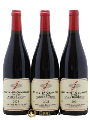 Nuits Saint-Georges 1er Cru Les Boudots Jean Grivot  2021 - Lot de 3 Bouteilles