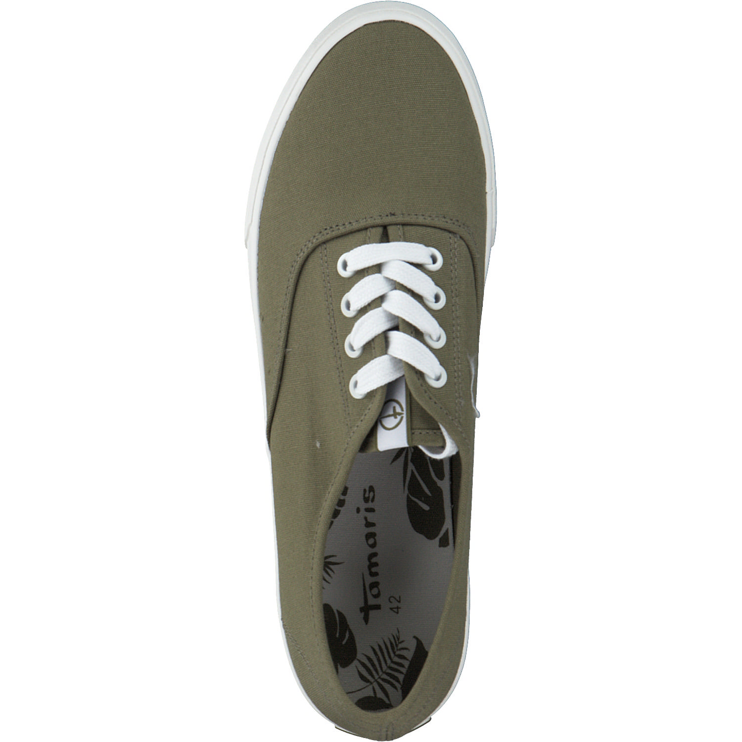 Tamaris 23604, Schnürschuhe, Damen, olive