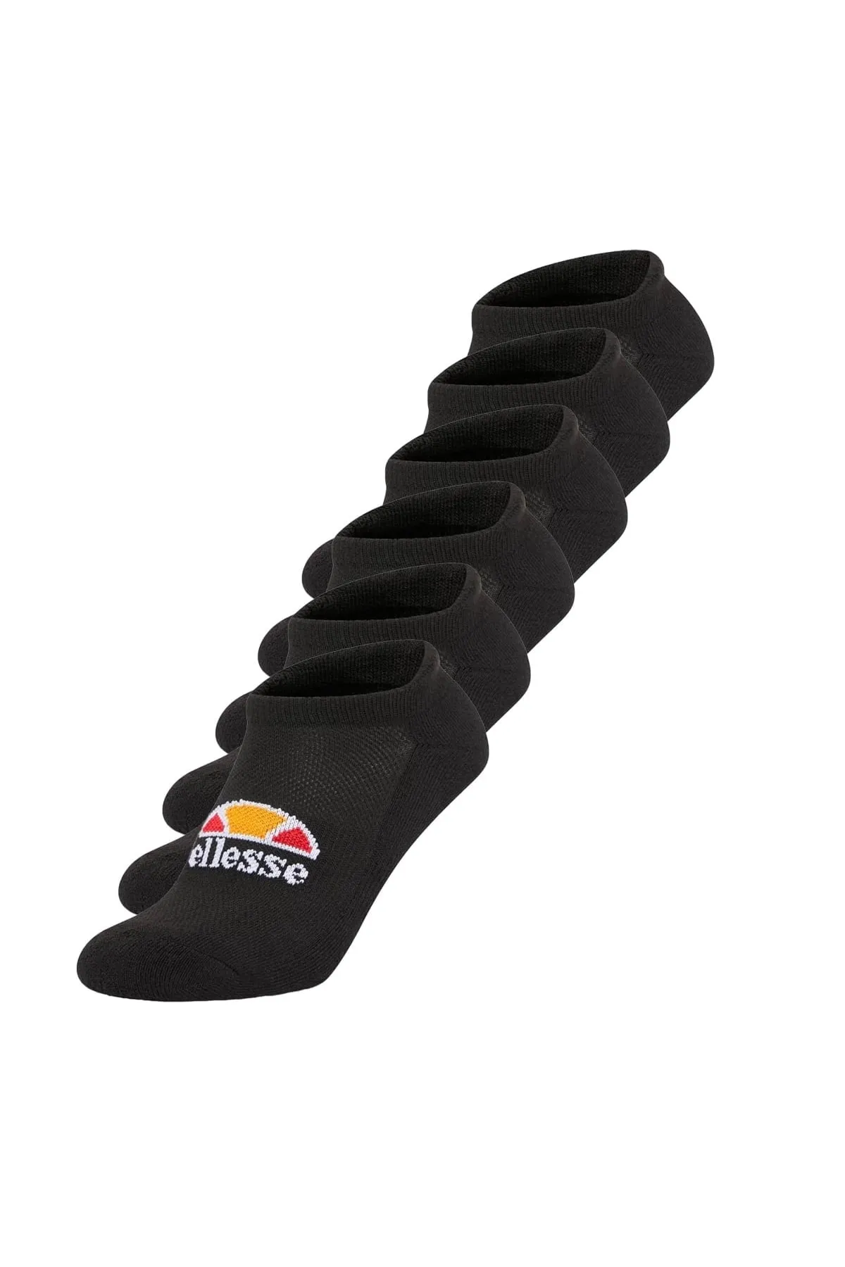 Ellesse  Unisex Sneaker Socken, 6 Paar - Reban, Trainer Liner, Sport, Logo