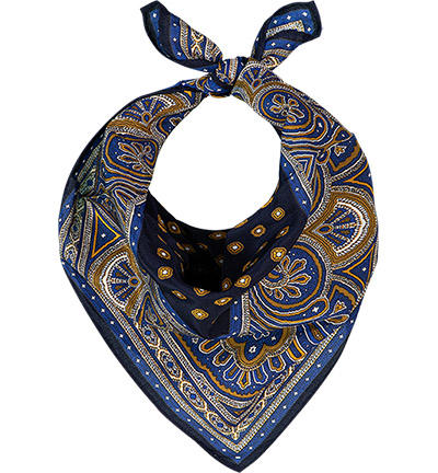 Eagle, Bandana, Seide, navy-messing