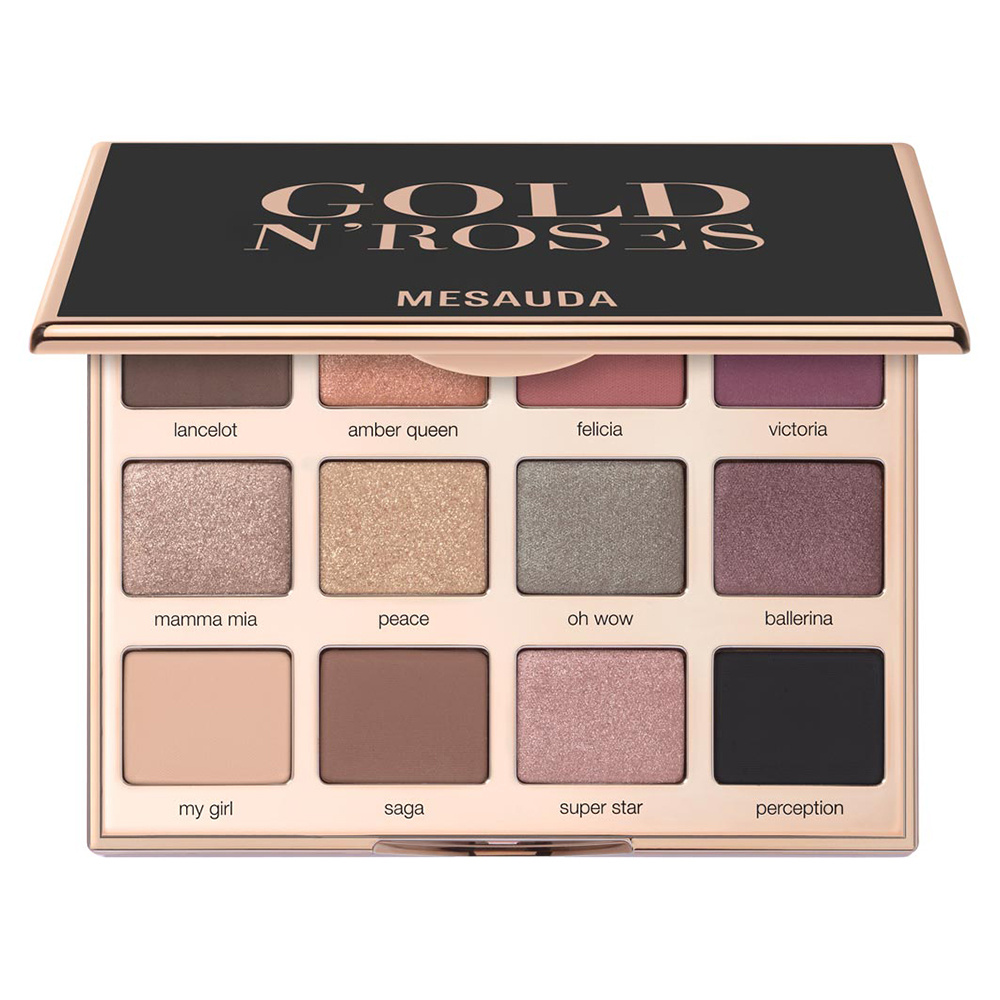 Mesauda Milano GOLD N' ROSES PALETTE