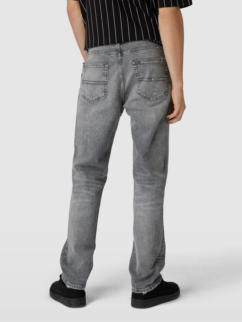 Regular Fit Jeans im 5-Pocket-Design Modell 'RYAN' in mittelgrau