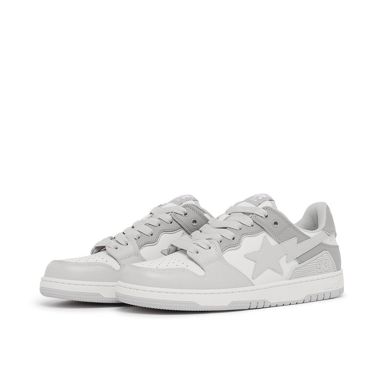 A Bathing Ape Wmns SK8 STA #5 L white