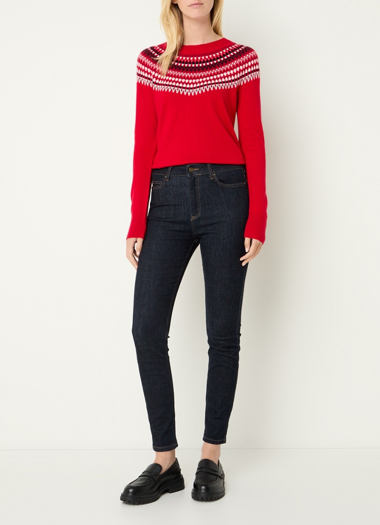 Maglione Greta a maglia fine di Hobbs, in misto cashmere con motivo a maglia