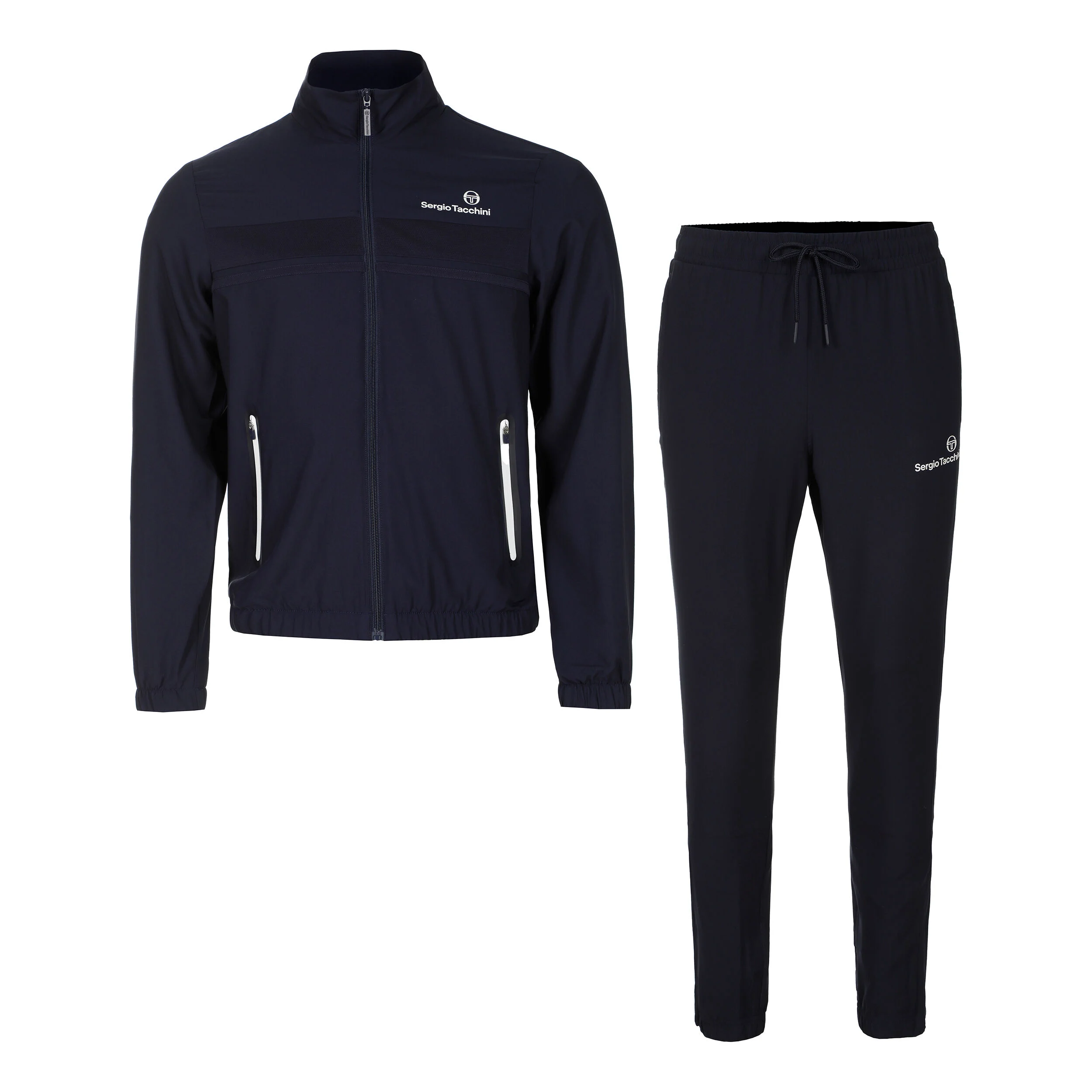 Specchino Trainingsanzug Herren - Dunkelblau, Weiß