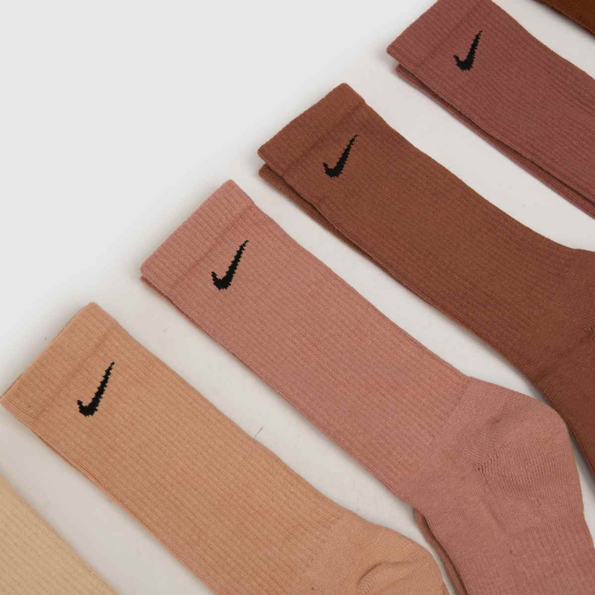 Nike multi-strumpor med rund hals, 6-pack