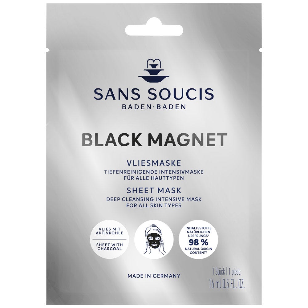 Sans Soucis Black Magnet Vliesmaske 16 ml