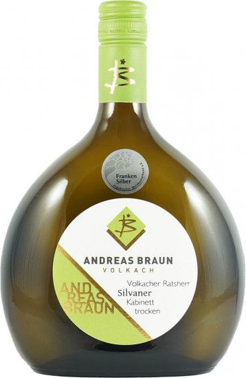 2022 Volkacher Ratsherr Silvaner Kabinett trocken - Weingut Andreas Braun