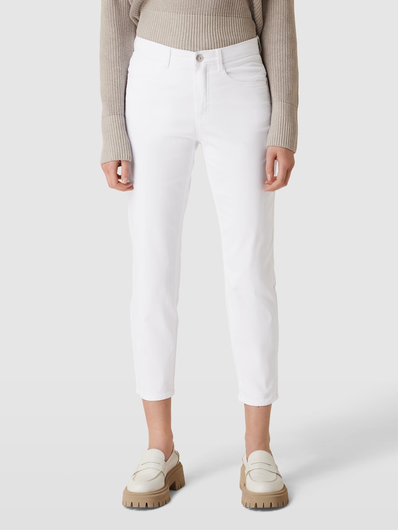 Jeans in 7/8-Länge Modell 'Caro' in weiß