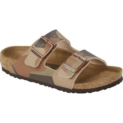 BIRKENSTOCK Kinder Pantolette ARIZONA GEOMETRICK CAMO