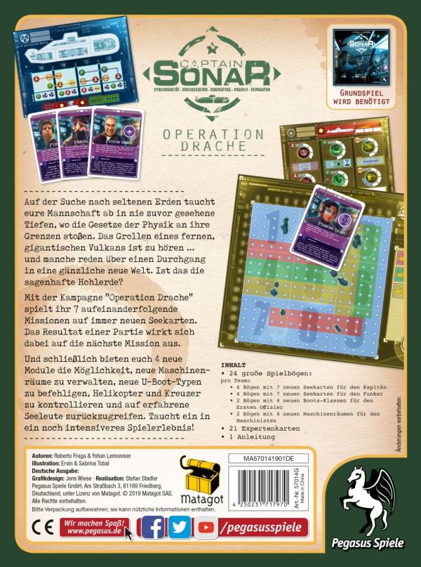 Captain Sonar: Operation Drache (Erw.)