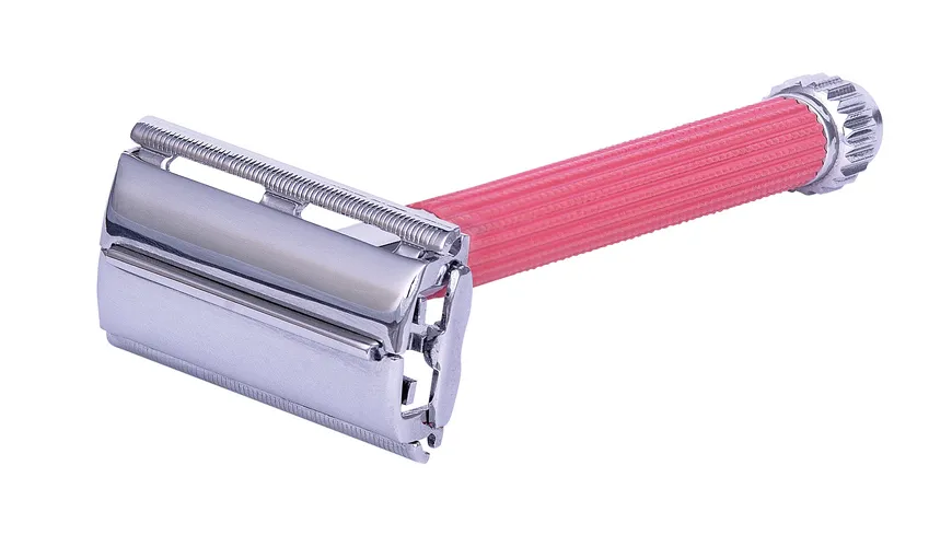 ERBE Lady-Rasierer Tradition, pink (Sicherheitsrasierer)