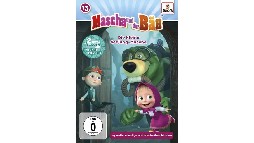 Mascha und der Bär - Die kleine Seejung-Mascha