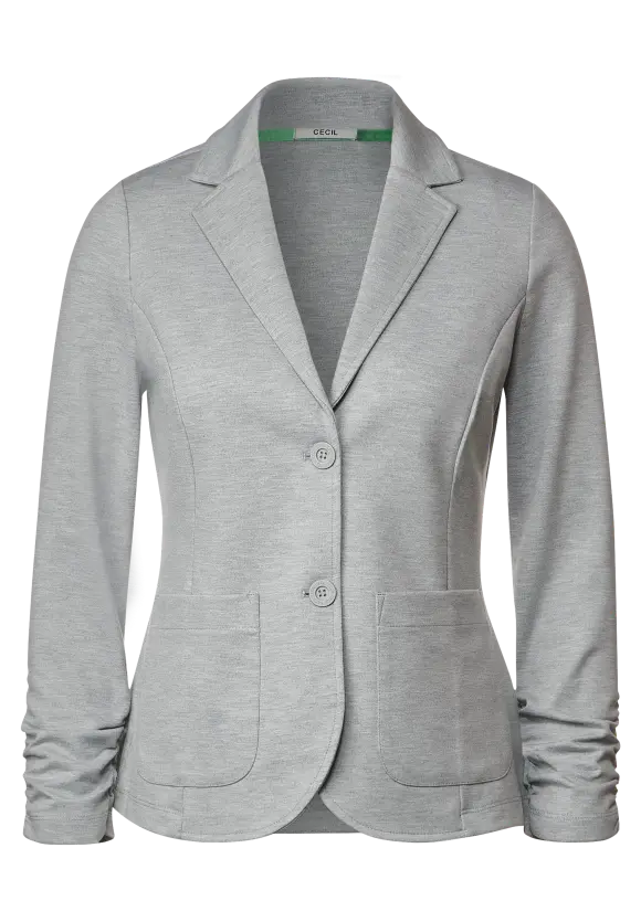 CECIL Sweatblazer mit Raffung