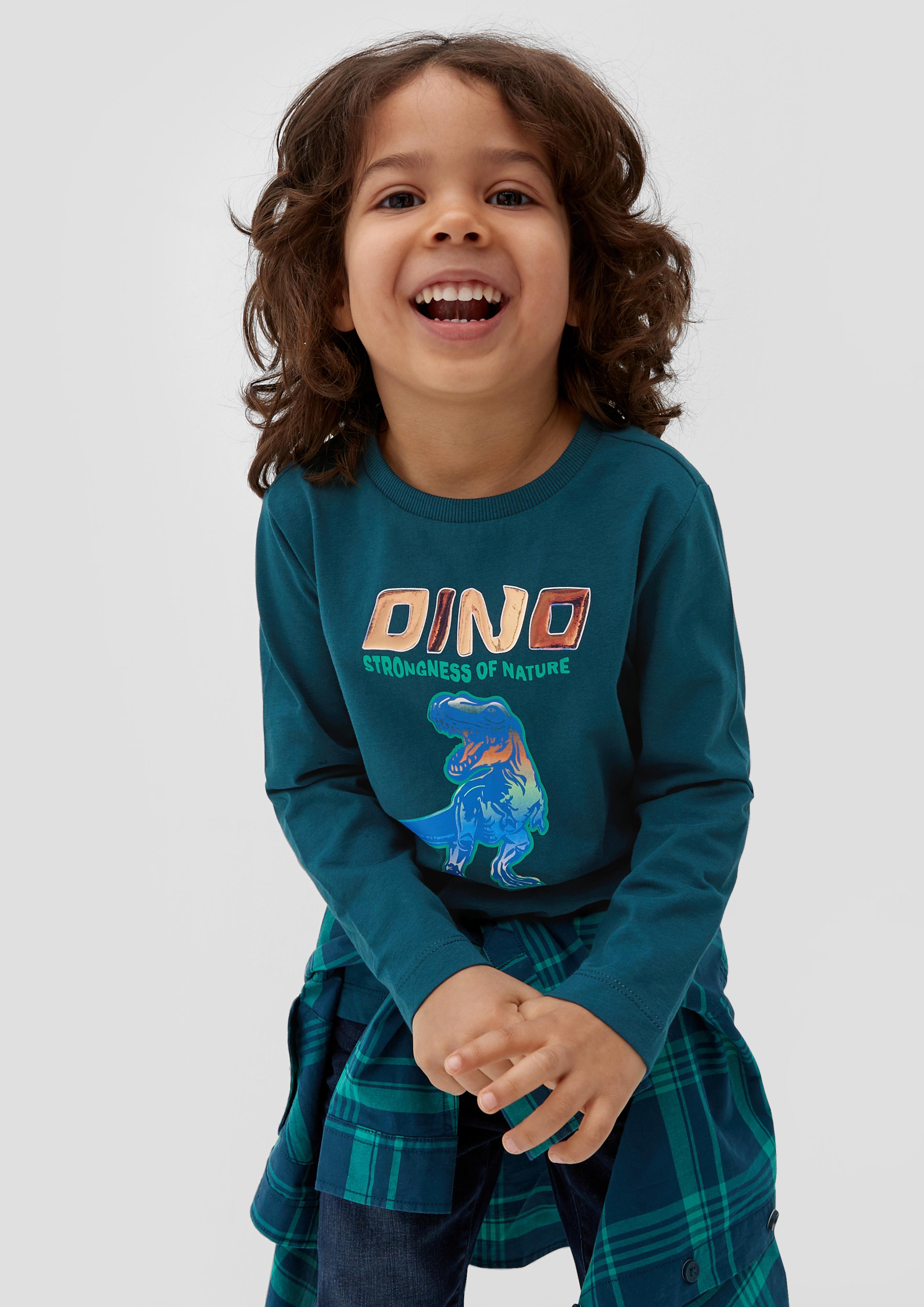 Longsleeve mit Frontprint  2134100-6904