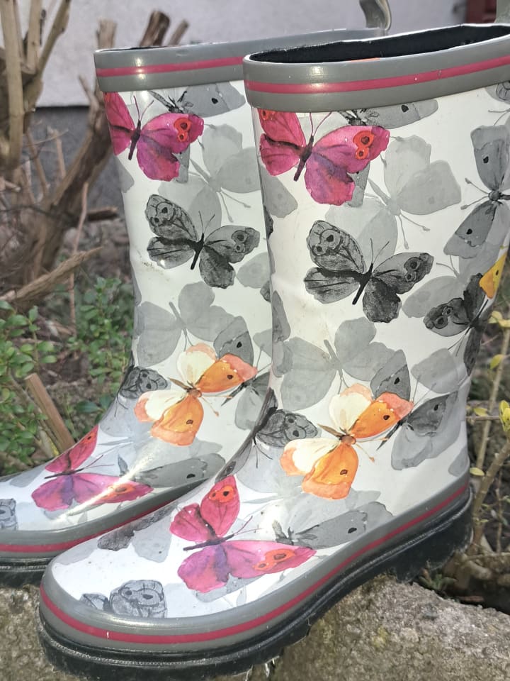 Beck Schmetterling Gummistiefel günstig kaufen 38