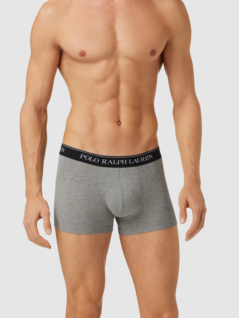 Trunks im 3er-Pack in mittelgrau