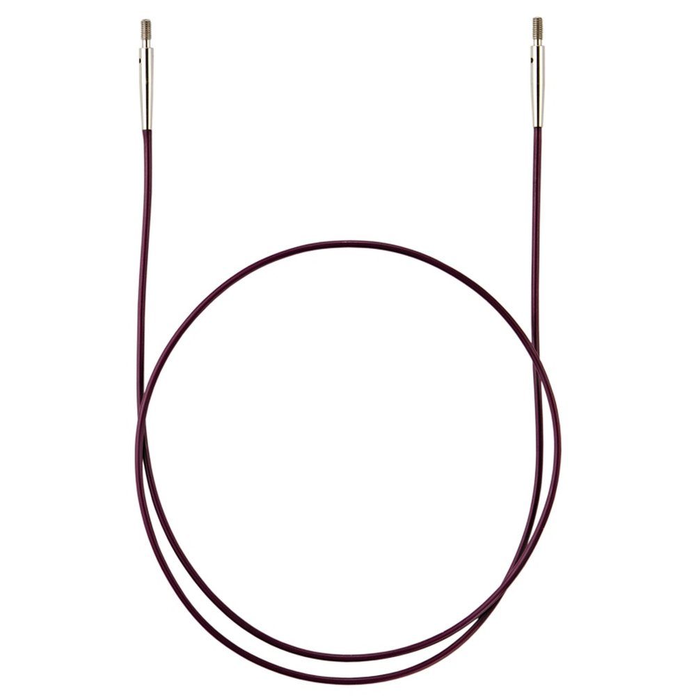 KnitPro Karabiner Nadelseil Vario, (KnitPro), Nadelseil für austauschbare Nadelspitzen, Stricknadel