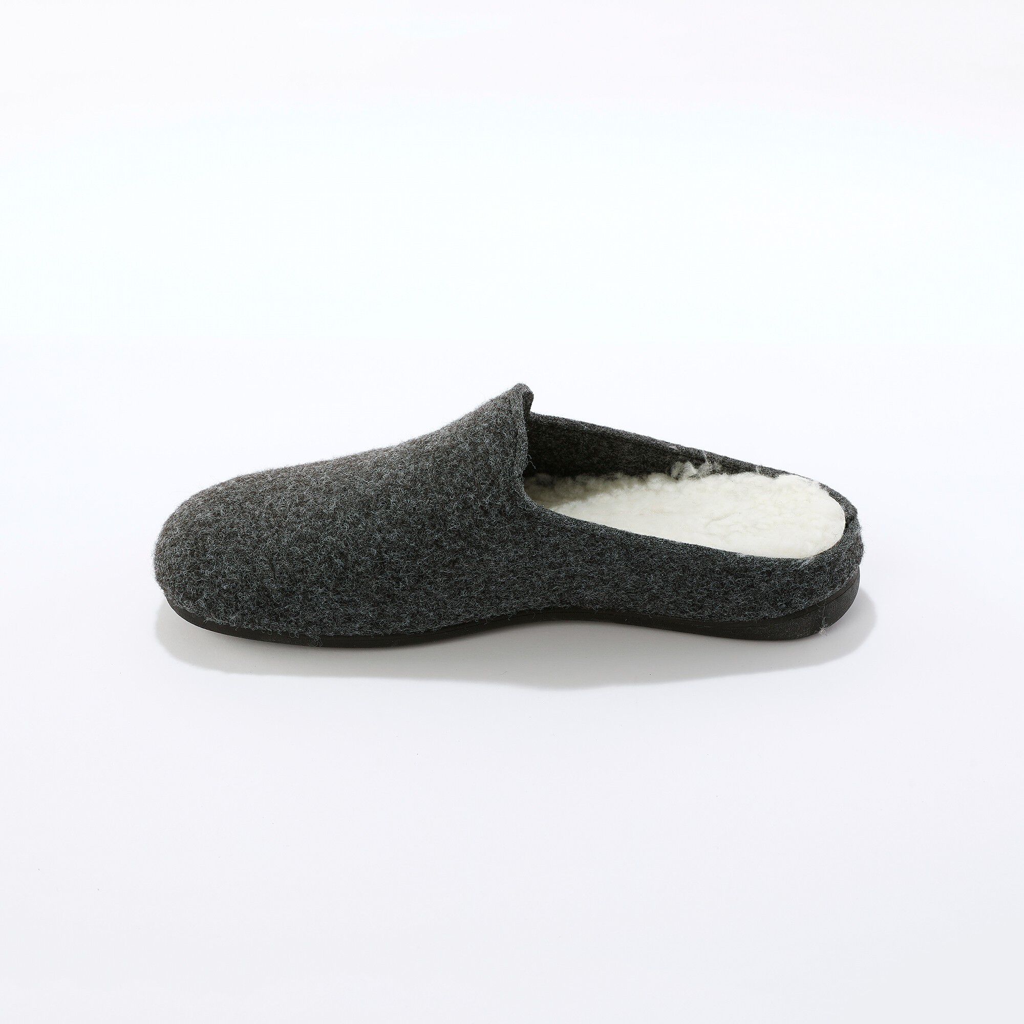 Chaussons forme mules homme
