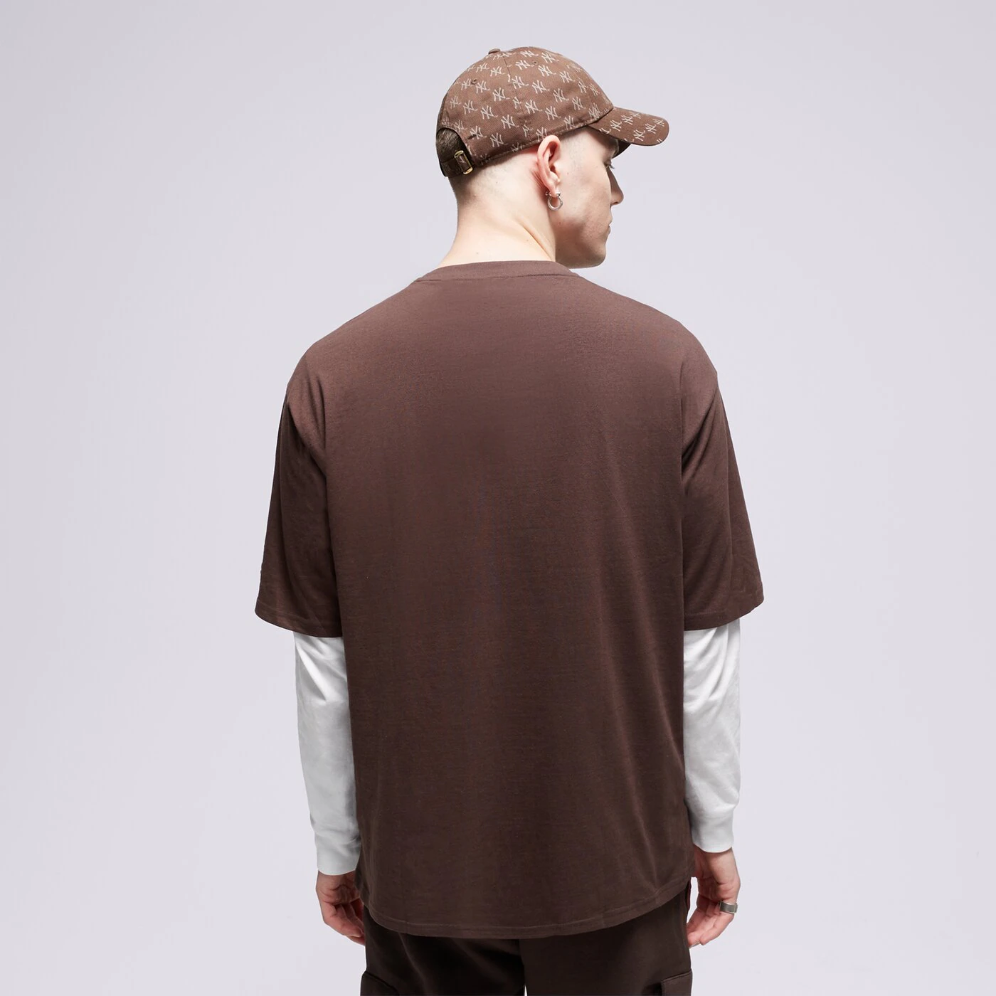 NEW ERA T-SHIRT NE WORDMARK OS Braun