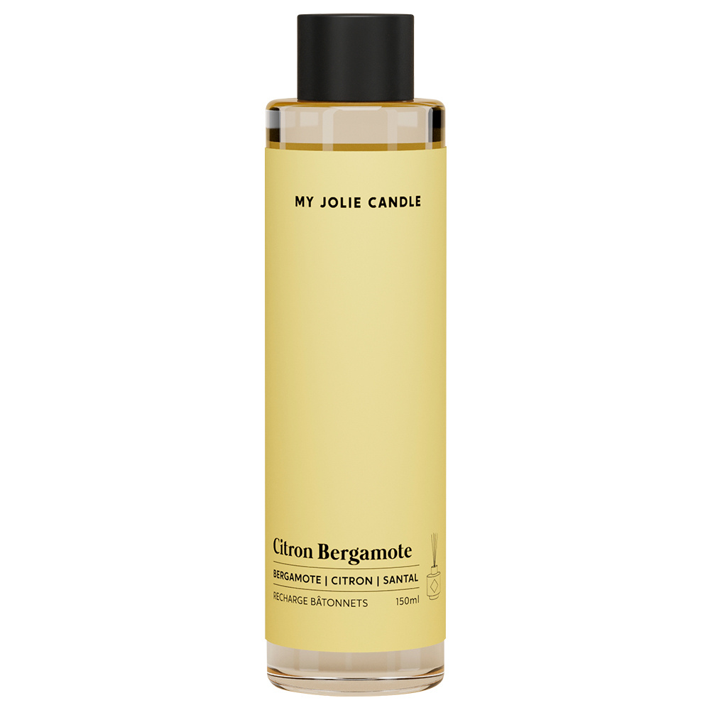 my jolie candle Recharge bouquet citron bergamote Recharge diffuseur