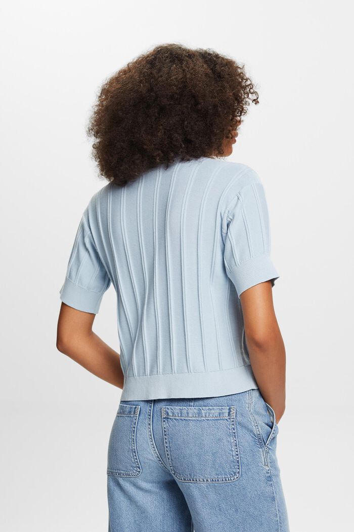 Kurzarmpullover, 100 % Baumwolle