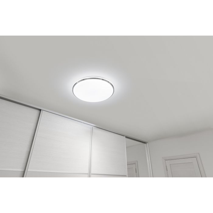 EGLO LED Deckenleuchte Marunella Silber