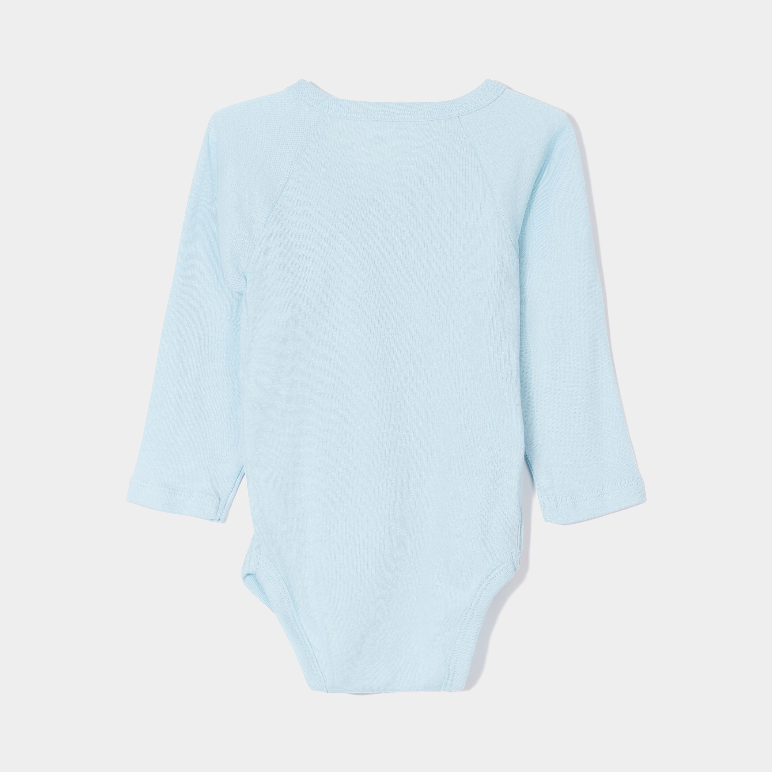 Lot 3 bodies coton manches longues blanc mixte | La Halle
