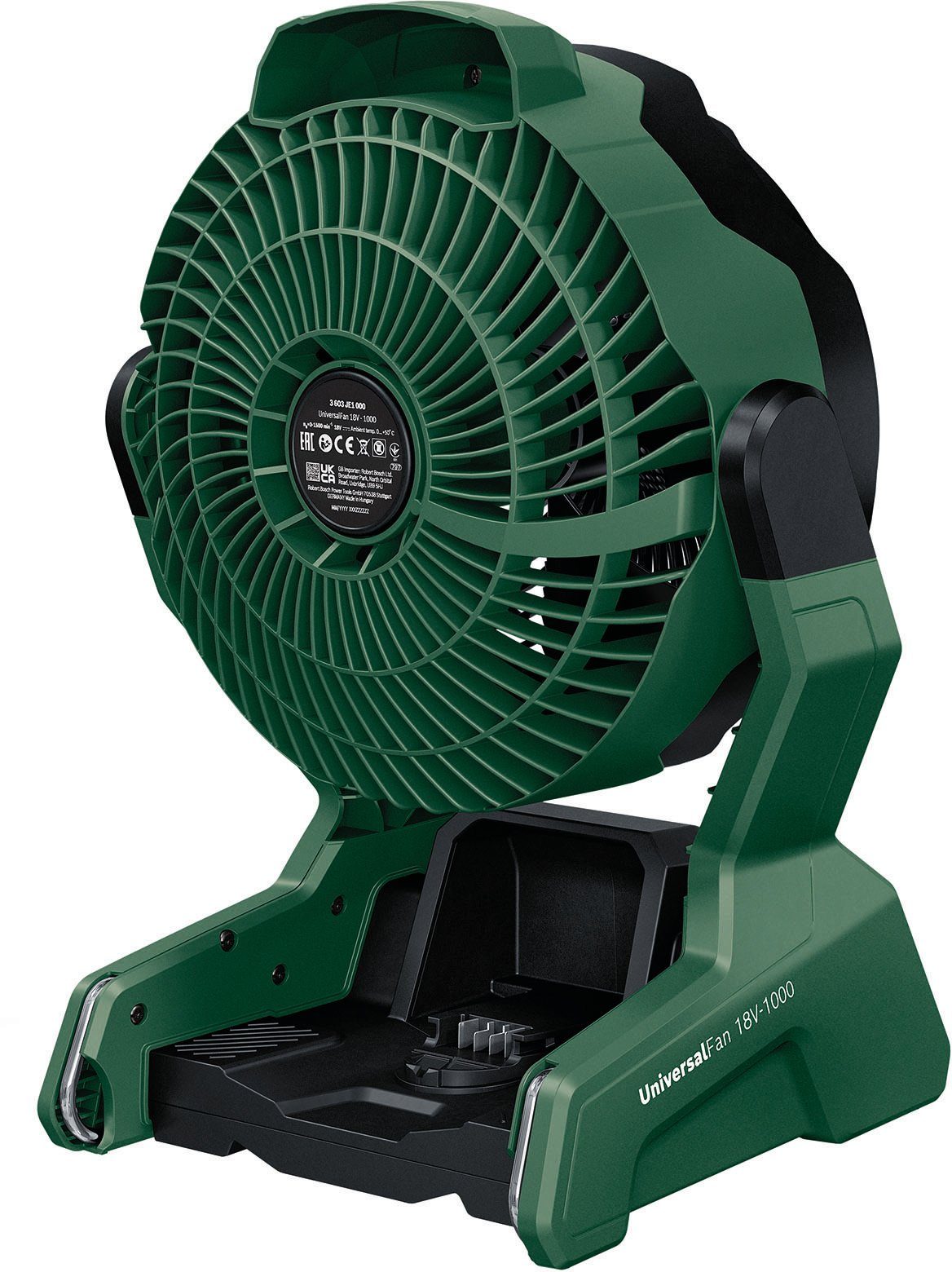 Bosch Home & Garden Tischventilator UniversalFan 18V-1000, leises Betriebsgeräusch, ohne Akku und Ladegerät