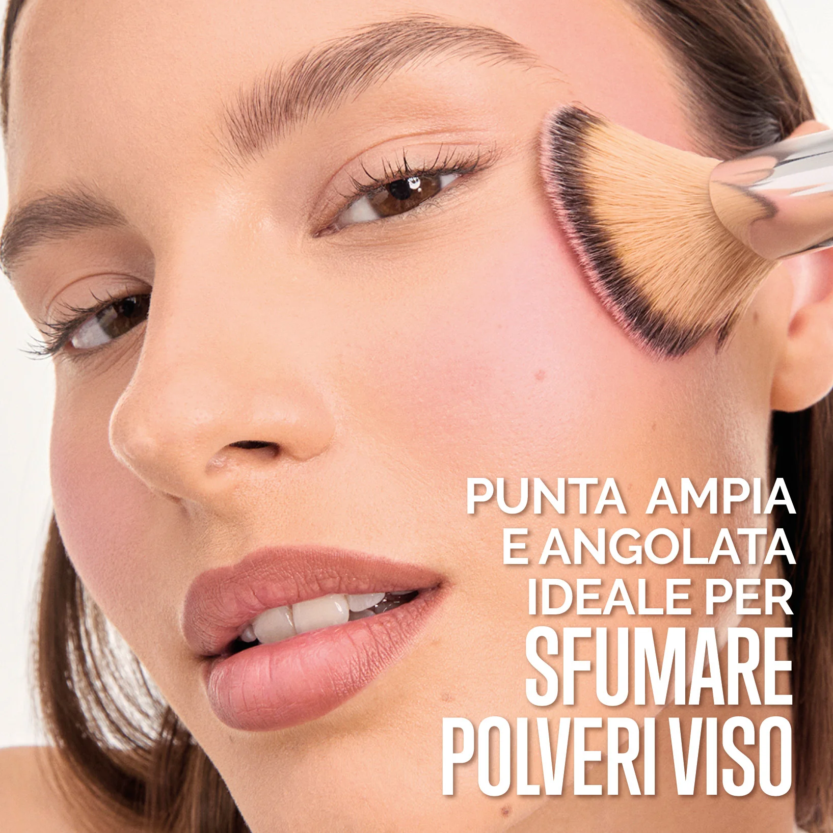 Accesorios BROCHA DOBLE PARA EL ROSTRO - Brochas, Brocha de maquillaje