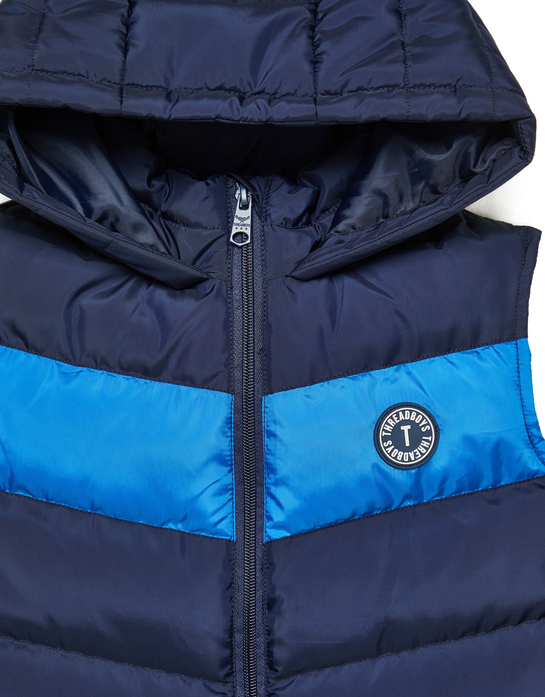 Threadboys Steppweste THB Jacket Colour Block Gilet Doota