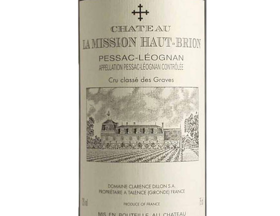 Château la Mission Haut-Brion 2012 Bordeaux Pessac-Léognan