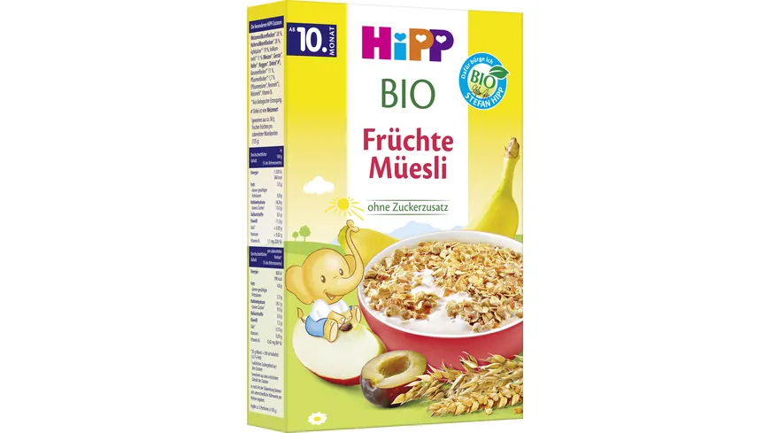 HiPP Bio-Müesli: Früchte-Müesli 200 g