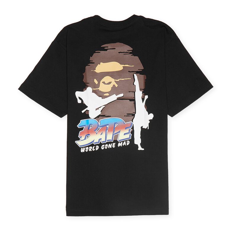 A Bathing Ape Japan Culture Karate Tee M black
